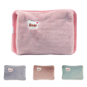 Electric Water Heating Bag 27 x 17 cm 220 V 420 W EU Plug Rechargeable Plush Bottle Safe Hand Body Warmer 6
