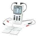 Électrostimulateur musculaire TENS EMS IFC RUSS 4v1 60 programmes 4000 Hz 2 canaux écran LCD soulagement de la douleur et réhabilitation 5