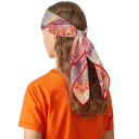 Élégance française tropicale Écharpe carrée pour femmes Multifonctionnelle pour la tête le cou les cheveux le corps Tendance mode Quatre saisons 2