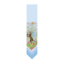 Elegancia aérea pañuelo estrecho para mujer 88 x 11 cm Pañuelo delgado para el cabello y el cuello Diadema para mujeres Accesorio para bolso Todo 3