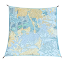 Elegância francesa exótica Lenço quadrado feminino Multifuncional para cabeça, pescoço, cabelo e corpo Tendência de moda Quatro estações 10