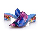 Eleganckie damskie buty na obcasie 8