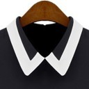 Elegant bluse med krave 2