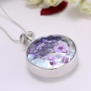 Elegant damhalsband med blommor 6