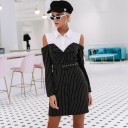 Elegant Dresses with a Faux Shirt 3