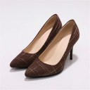 Elegant Ladies' Court Shoes with Pattern 6