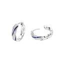 Elegant Ladies' Hoop Earrings 925 Silver Original Jewellery for Parties, Weddings, Birthdays and Everyday Wear 3