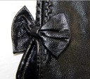 Elegant Ladies' Leather Gloves - Black 6