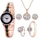 Elegant Ladies' Watch and Jewellery Set 1