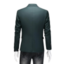 Elegant Men's Blazer Breathable Plain Blazer for Men with Pockets and Button Stylish Jacket for Work and Leisure 25