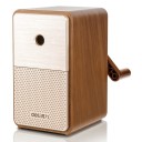 Elegant Pencil Sharpener Hand Crank Sharpener Crank Pencil Sharpener Adjustable Sharpener Desktop Sharpener with 5 Adjustable Settings 10.4 x 6.1 x 10.9 cm 6