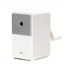 Elegant Pencil Sharpener Hand Crank Sharpener Crank Pencil Sharpener Adjustable Sharpener Desktop Sharpener with 5 Adjustable Settings 10.4 x 6.1 x 10.9 cm 3