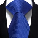 Elegant Plain Tie 146 x 8 cm Classic Men's Tie Stylish Accessory for Suit Tie for Formal and Informal Wear 2