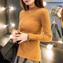 Elegant strikket rullekrave J3494 12