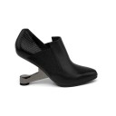 Elegant Women's Heeled Moccasins J1914 5