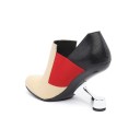 Elegant Women's Heeled Moccasins J1914 6