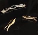 Elegante bladvormige oorbellen - 2 paar 3