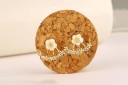 Elegante bloemenoorbellen J1920 2