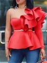 Elegante blouse met ruches Casandra 6