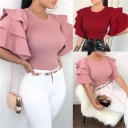 Elegante blouse met ruches 1