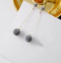 Elegante bolvormige oorbellen J2514 7