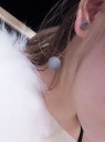 Elegante bolvormige oorbellen J2514 3