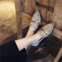 Elegante dameloafers med vedhæng J1088 9