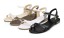 Elegante Damensandalen mit niedrigem Absatz 2