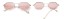 Elegante Damensonnenbrille J657 13