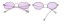 Elegante Damensonnenbrille J657 17