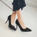 Elegante damepumps med mønster 11