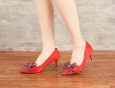 Elegante damepumps med sløjfe J3262 3