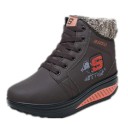 Elegante dames enkellaarsjes met platform J1912 9