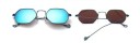 Elegante damesolbriller J657 20