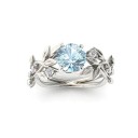 Elegante damesring met steen 6