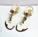 Elegante damessandalen met strass steentjes 6