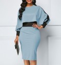 Elegante jurk met lange mouwen 2