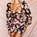 Elegante jurk met rozen 1