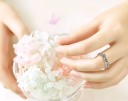 Elegante ring met zirkoon 8