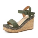 Elegante sandalen met sleehak voor dames 9