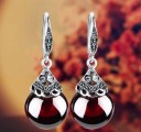 Elegante zilveren damesoorbellen 2