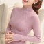 Eleganter gestrickter Rollkragenpullover J3494 8