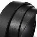 Eleganter Herrengürtel aus PU-Leder mit automatischer Metallschnalle Breite 3,4 cm Umfang verstellbar Modernes Accessoire für Anzug 3