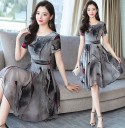 Elegantes Chiffonkleid 1