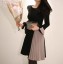 Elegantes Faltenkleid 1