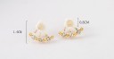 Elegantes pendientes de flores J1920 3