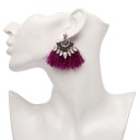 Elegantit viuhkanmuotoiset korvakorut J3491 4