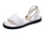 Elegantné dámske sandále s perlami 7