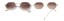 Elegantné dámske slnečné okuliare J657 16