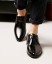 Elegantné pánske spoločenské topánky - Čierne 3